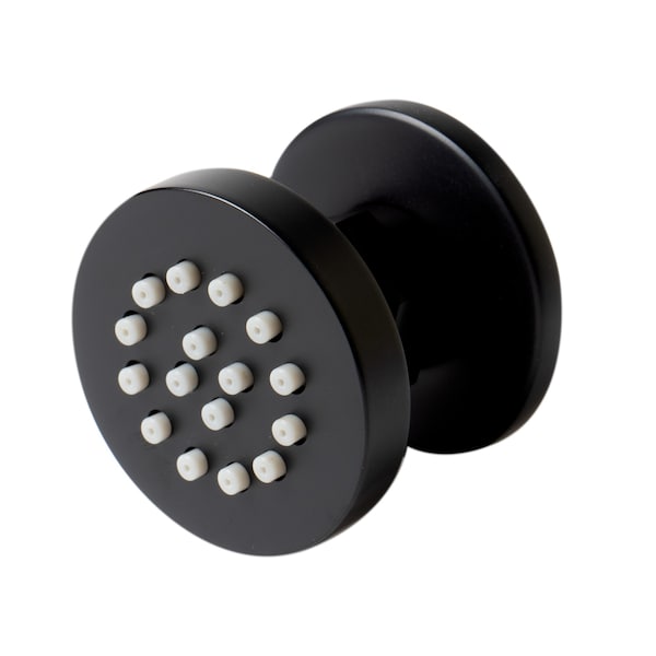 Alfi Brand Black Matte 2" Round Adjustable Shower Body Spray AB3830-BM - main